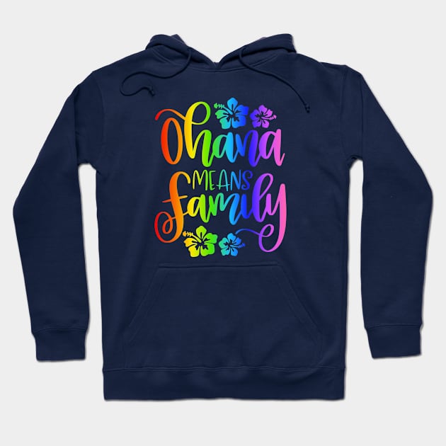 Ohana Means Family Hoodie by PlayfulPandaDesigns